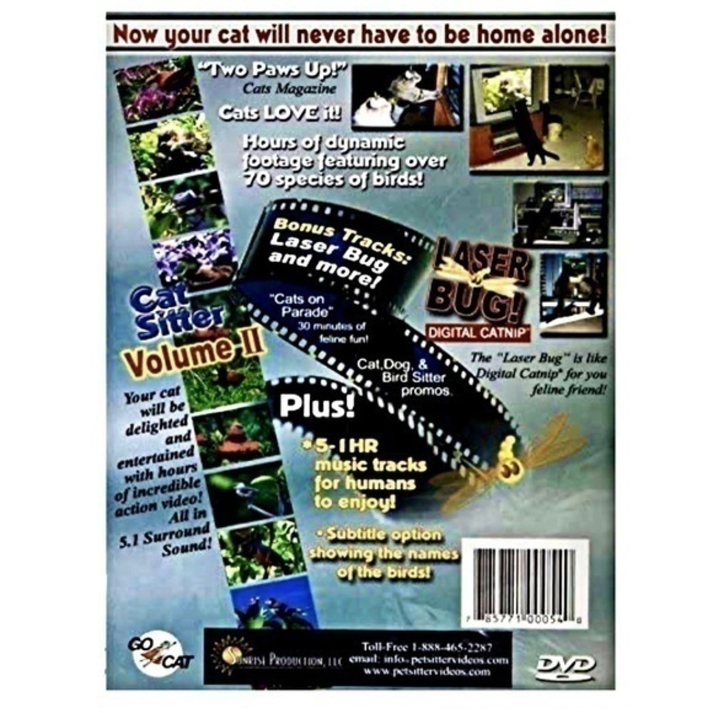 2 DVD’s! ORIGINAL! Cat Sitter -  Vol. 1 & 2 Platinum Edition! - Picture 5 of 6